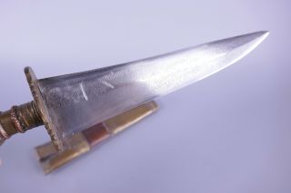 Antique Russian Caucasian Persian Asian Oriental Dagger Knife Blade Sword 2