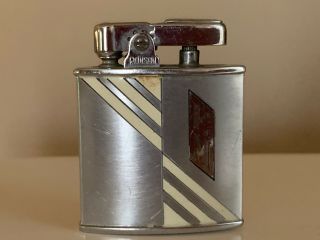 Vintage Ronson Lighter,  Engraved With E M,  1 3/4” High