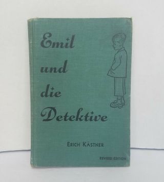 Emil Und Die Detektive Von Erich Kästner 1960 Vintage Hc Book German Language