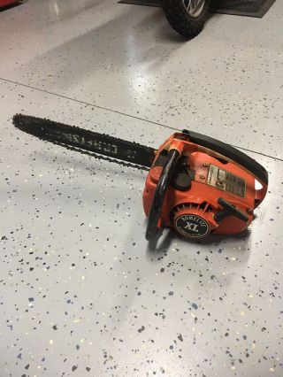 Vintage Homelite Xl Chainsaw For Repair Or Parts