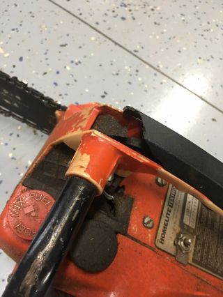 Vintage Homelite XL Chainsaw for Repair or Parts 3