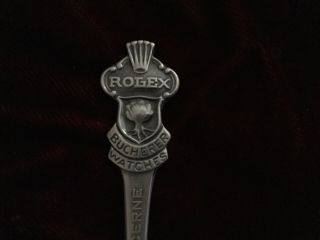 Vintage Rolex Watch Spoon Lucerne Bucherer of Switzerland Lion Cross CB 3
