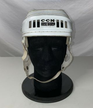 Vintage Ccm Pro Gard Hockey Helmet