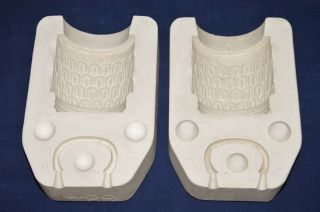 Vtg Ceramic Pottery Slip Casting Mold 1967 Duncan - Fancy Coffee Cup 68a