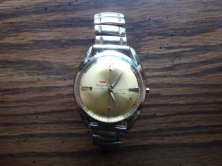 Vintage Men ' s Waltham 17 Jewel Swiss Wristwatch 60s 70s Missing Crown 2