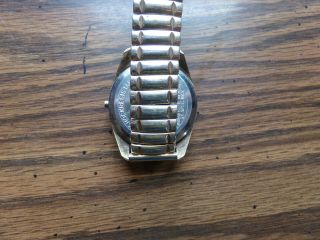 Vintage Men ' s Waltham 17 Jewel Swiss Wristwatch 60s 70s Missing Crown 3