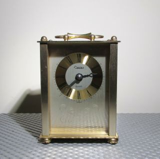 Centex Electric Wesminster Chime Carriage Clock 1980 
