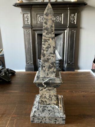 Vintage Marble Obelisk