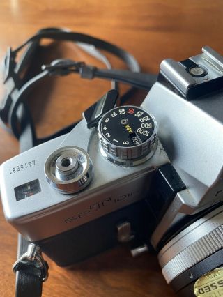 Minolta Srt 101b Film Camera 35mm Vintage With Lens 3