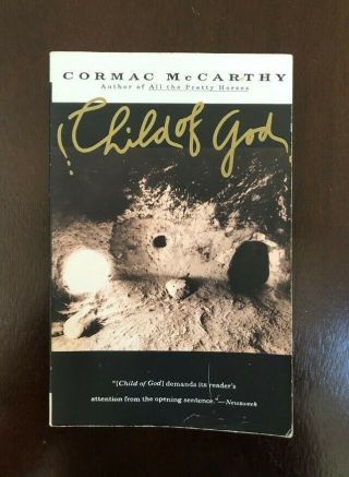 Child Of God By Cormac Mccarthy (1993,  Vintage) Paperback