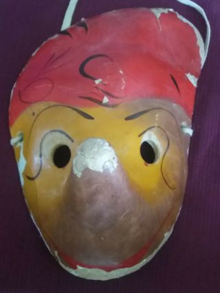 Vintage Soviet Russian Carnival/halloween Mask