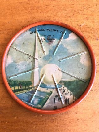 Vintage Rare York World’s Fair 1939 Trylon & Perisphere Coaster