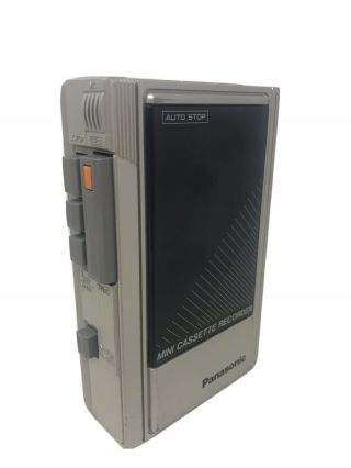 Vintage Panasonic Cassette Recorder Player Rq - 340 Auto Stop