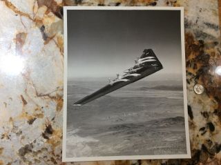 Usaf Air Force Prototype Northrop Yb - 49 Heavy Bomber Jet Aircraft Photo 559