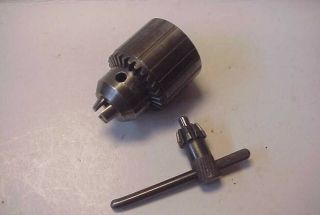Vintage Jacobs 33b Drill Chuck 5/64 " - 1/2 " Thread 1/2 " - 20 W Key - Made In Usa