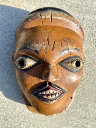 Antique Tribal Wood Mask / Wall Decor / Vintage Tribal Masks / Wooden Masks