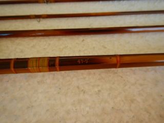 South Bend 47 - 9 Vintage Bamboo fly rod 9’,  3 piece with an extra tip HCH (7wt) 3