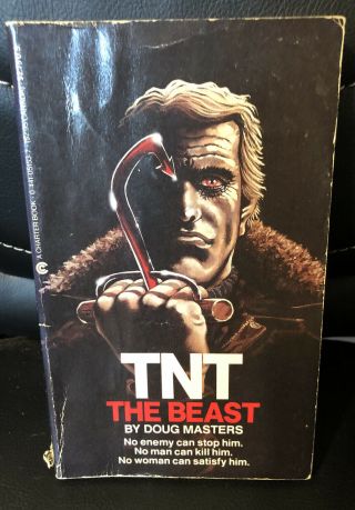 The Beast Tnt Paperback Book Doug Masters Vintage Horror Thriller