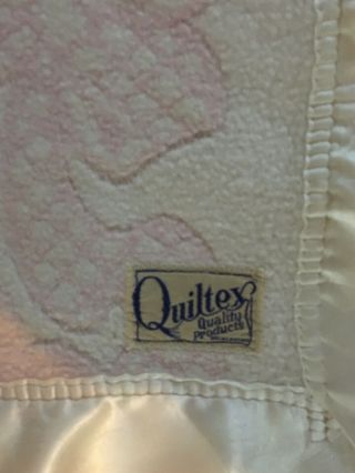2 Vintage Quiltex Doll/baby Blankets 2