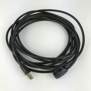 Vintage Black 16’ Extension Cord With Sta - Tite Ends