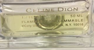 Celine Dion by Coty Vintage Discontinued 1.  7 fl.  oz Perfume Spray 85 Full 3