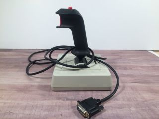 Vtg Ch Products Ch Flightstick 2 - Button Joystick Black For Ibm - Pc/at