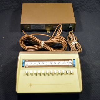 Jerrold Model Trc - 12 - 2 Tv Remote Control 12 Channel Vintage
