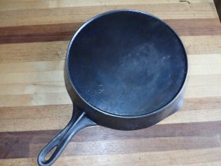 Restored Antique Cast Iron Skillet Oneta 9 W/ Heat Ring 10.  5” Frying Pan