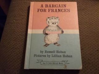 A Bargain For Frances By Russell Hoban.  Vintage I Can Read Book 2,  Hardcover
