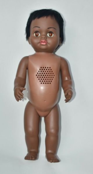Chatty Baby Doll,  Black AA TLC Vintage 17 