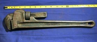 Vintage P&c 1818hd 18 " Steel Pipe Wrench