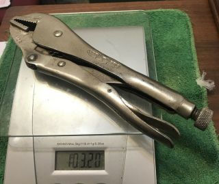 Vintage Vise Grip Petersen Dewitt 10r Locking Pliers 10 " Welding Clamping Tool