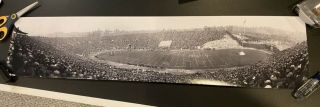 Panoramic Photo Of 1925 Rose Bowl Notre Dame Stanford Knute Rockne Four Horsemen