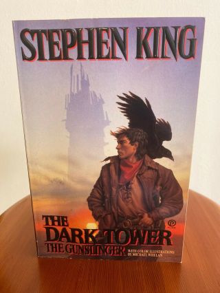 The Dark Tower The Gunslinger Stephen King 1st Print Pb Plume Edition,  Vintage