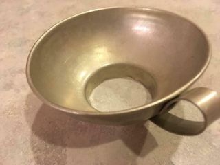 Vintage Aluminum Canning Funnel,  1 - 3/4 " Opening Into Jar,  4 " Opening On Top