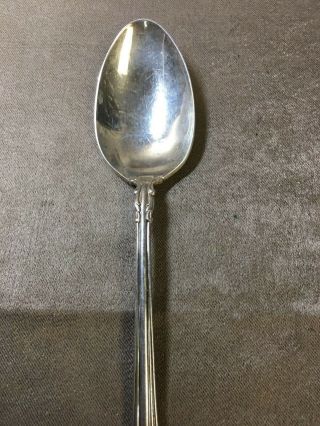 Vintage Reed & Barton Sterling Silver 18th Century Serving Spoon 8 5/8 Inches 3