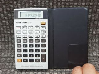 Vintage Radio Shack Ec - 4021 Scientific Calculator W/ Case Programmable