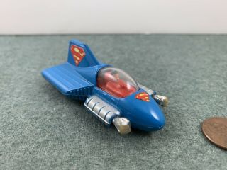 Vintage Corgi Superman Car Blue
