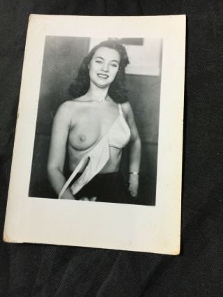 Vtg 50’s Bettie Page Friend Model June King Undress Girlie Nude Risque Pinup Wow