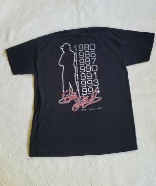Vintage Nascar Dale Earnhardt 3 Winners Circle Black T - Shirt Size Large 1990 
