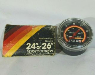 Western Flyer 260 Bicycle Speedometer Head And Never Been