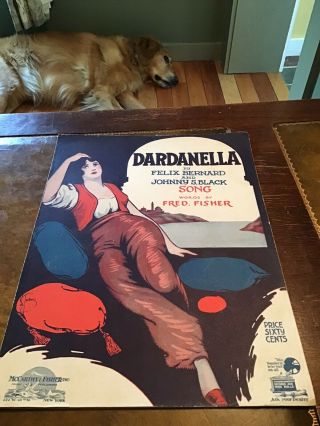 Vintage Sheet Music Dardanella 1919
