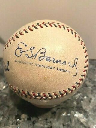 Circa 1929 - 31 Reach Official American League Baseball (Barnard) 3