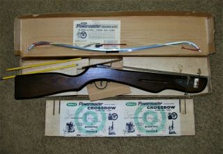 Vintage Us Whamo Powermaster Rifle Stock Recurve Crossbow,