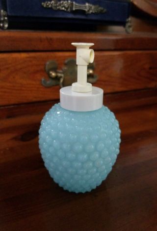 Vintage 1950s Soap Pump Light Blue