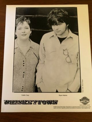Whiskeytown 1998 Vintage 8x10 Press Photo Caitlyn Cary & Ryan Adams