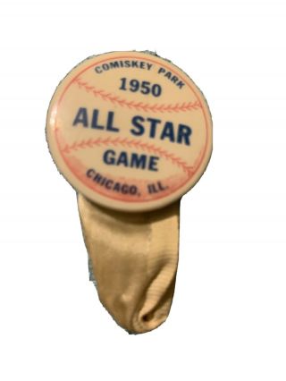 All Star Game 1950 Comiskey Park Pin Chicago White Sox
