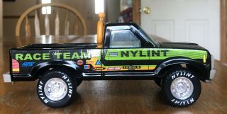 Vintage Black Nylint Race Team Pick - Up Truck.  Nylint Corp.  Missing Side Mirrors