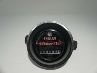 Vintage Engler Hubodometer 9:00 X 20,  10 - 22.  5 Std,  Tred Auto Part