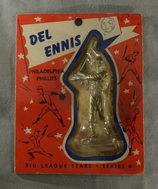 1956 Del Ennis Phillies Big League Stars Baseball Statue Figure In Package